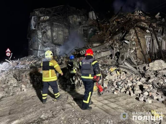 6 ракет росіяни запустили по Покровькому району, врятовано немовля, під завалами люди