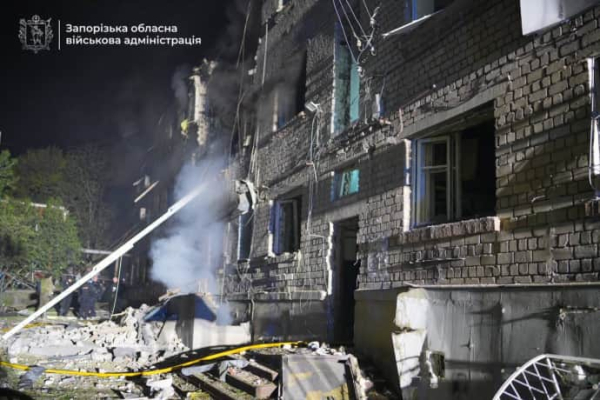 Армія РФ завдала щонайменше 10 ударів по Запоріжжю: 14 людей дістали поранень