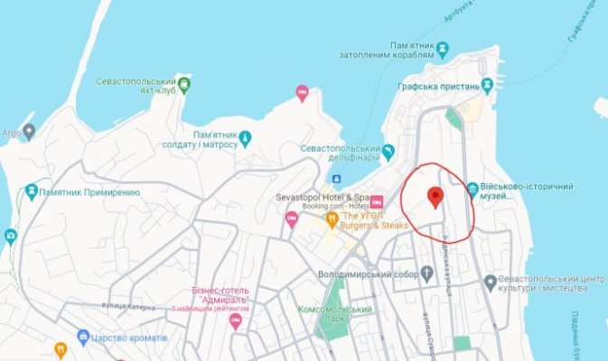 По штабу Чорноморського флоту в Севастополі завдано удару, туди приїхало багато швидких