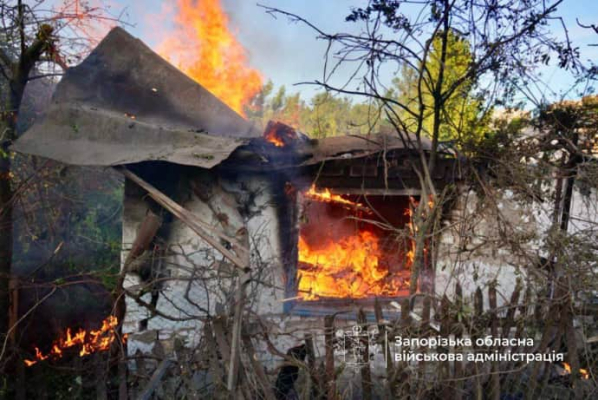 Росіяни вдарили по об’єктах критичної інфраструктури Запоріжжя