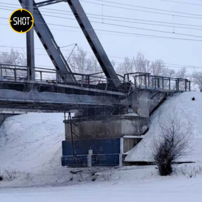 У Росії зранку підірвали залізничний міст, яким перевозять боєприпаси – ГУР