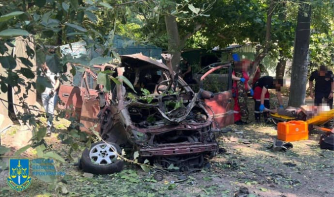 В Одесі підірвали авто працівника оборонного підприємства: підозрюваного затримали
